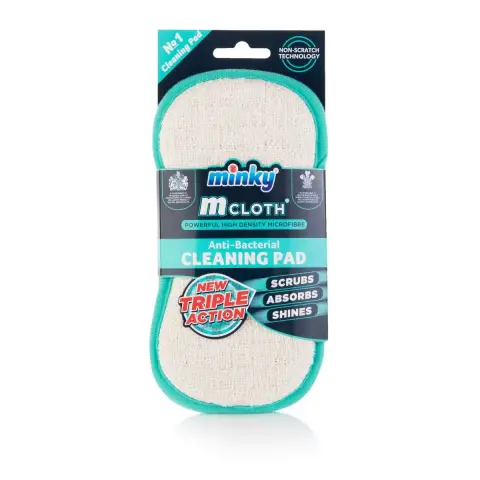 Minky MCloth Anti-bacterial Cleaning Pad