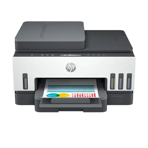 HP Smart Tank 7305 draadloze alles-in-één kleurenprinter met dubbelzijdig printen, kopieerapparaat en scanner
