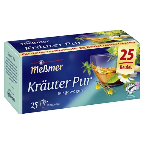 Meßmer Kräuter Pur 25 x 2 g