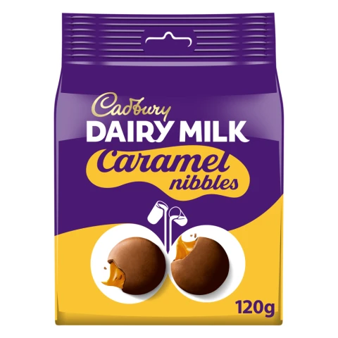 Cadbury Dairy Milk Caramel Nibbles 120g