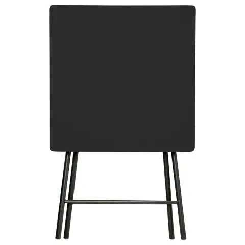 Black Folding Table 60x60cm