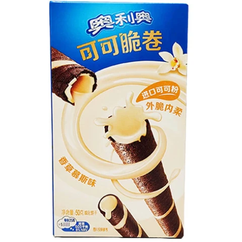 Oreo Cocoa Crisp Rolls-Vanilla 奧利奧可哥脆卷-香草50g