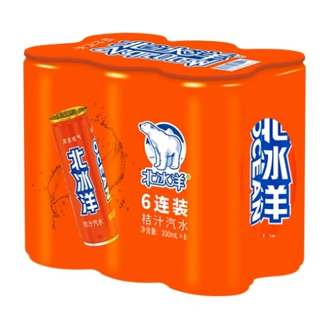 BBY Mandarin Soda 北冰洋桔汁汽水330ml