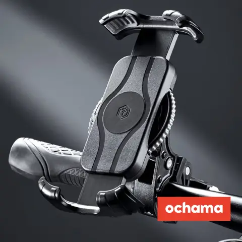 J.Zao Bicycle Motorcycle Phone Mount - Suitable for 4.5-7.2 in. Cell Phone Mobile Phone Holder