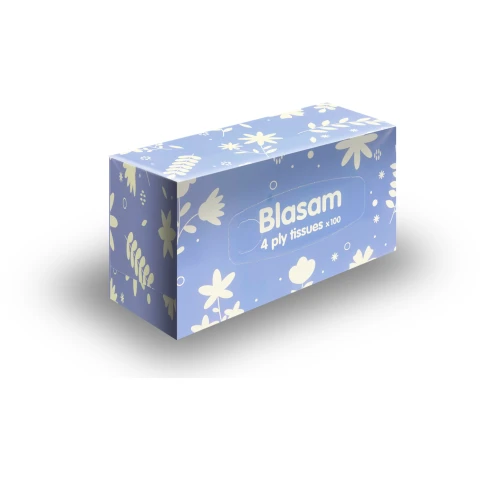 Blasam Tissu 4 plis 100 pièces
