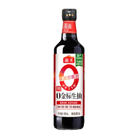 HD 0 Golden Label Light Soy Sauce 500ml 海天0金標生抽500ml