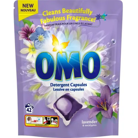 OMO Laundry Pods Lavender 42s pcs