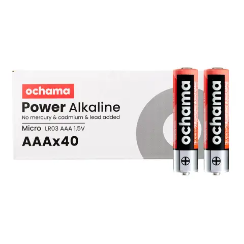 Ochama Alkaline Batteries - AAA - Pack in 40