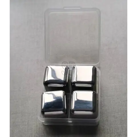 Icecube - 4pcs - Stainless Steel