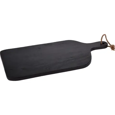 Cutting Board Rubberwood Black