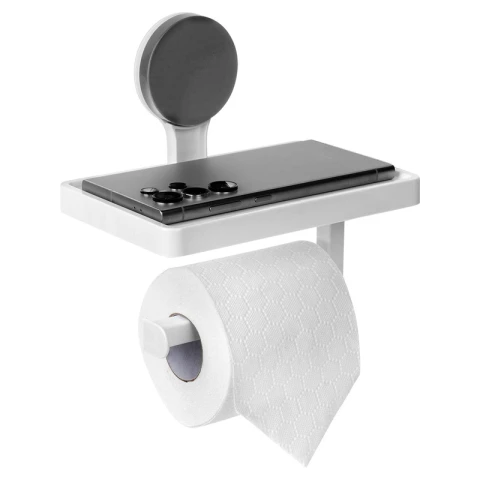 Bathroom Solutions Toilet Roll Holder ABS and TPE
