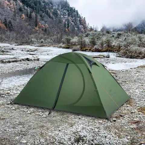 NatureHike Tente Imperméable Ultraléger 1-2 Personnes pour Camping Vélo Randonnée