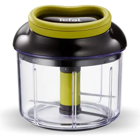 Tefal 5‑sec vleesversnipperaar & knoflookpers – 900 ml, zwart/groen