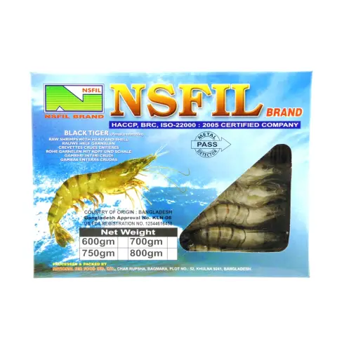 NSFIL Black Tiger Garnalen 16 - 20 stuks 1kg