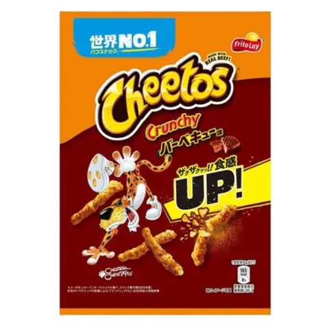 CHEETOS CORN SNACKS BBQ 75G  奇多玉米棒燒烤味 75G