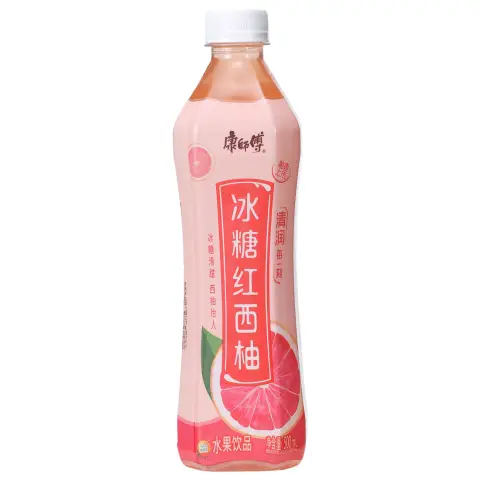 Master Kong Rock Sugar Ruby Grapefruit Drink 500ml 康师傅冰糖红西柚500ml