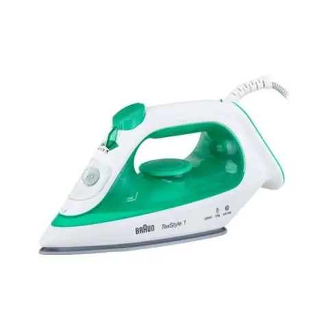 Braun TexStyle SI1040GR steam iron white/green