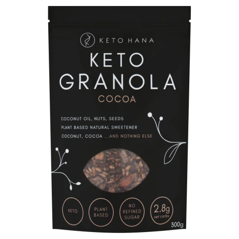 Keto Hana Cocoa Keto Granola 300g