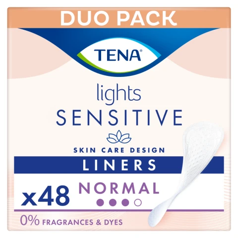 TENA lights Normal Liner 48 Pads