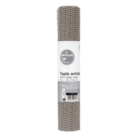 Anti-Skid Carpet Grey 30x150cm