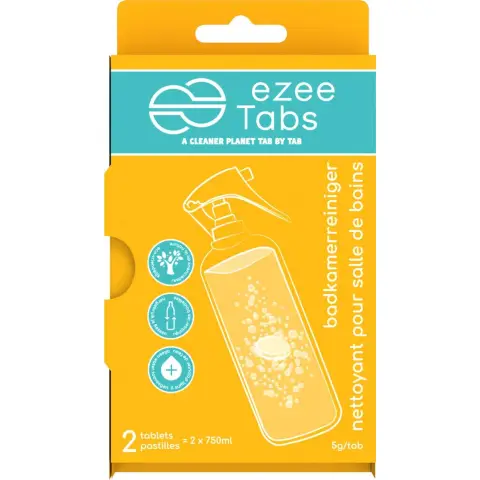 EZEE Lot de 2 nettoyants pour salle de bain Ezee Tabs (2 x 5 g)