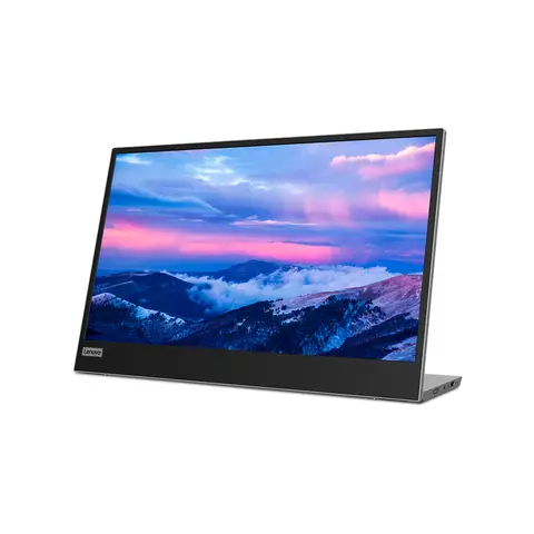 Lenovo L15 LED display 39,6 cm (15.6") 1920 x 1080 Pixels Full HD Zwart, Grijs
