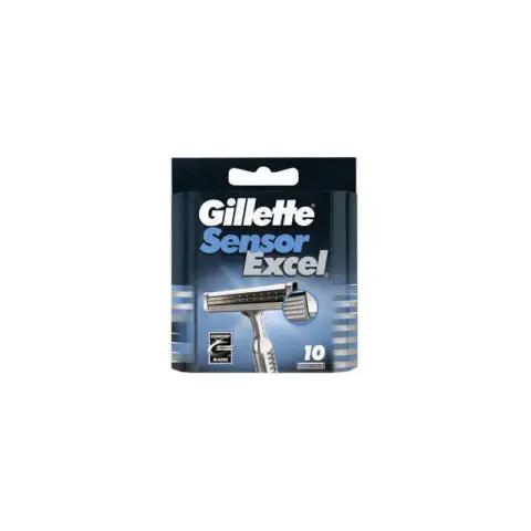 Gillette Sensor Excel Rasierklingen 10 Stück