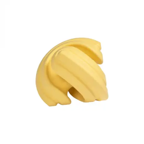 PetDreamHouse Chewtastic Geometrics Natural Rubber Interactive Toys Geo-Gem (Macaron color)