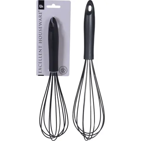 Fouet avec manche en PP et fil de silicone