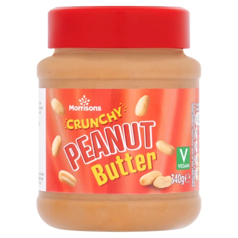 Morrisons Crunchy Peanut Butter 340g