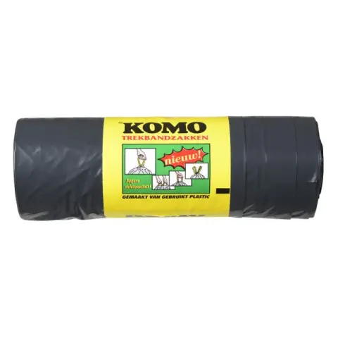 KOMO Garbage bags - Drawstring 60 litres - 15 pieces