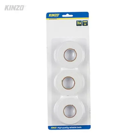 DOUBLE SIDED TAPE 18MM - 3 ROLLS OF 2 METERS