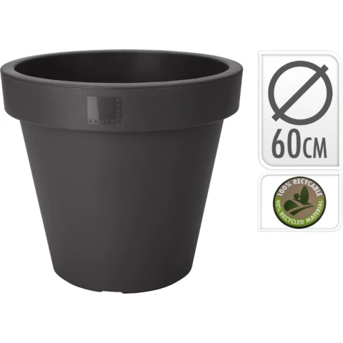 Bloempot Ek Rond 60Cm Serie