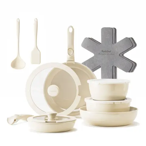RedChef 16pcs Ceramic Cookware Set
