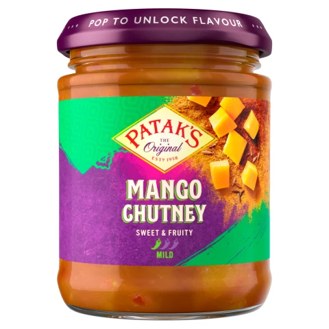 Patak's Original Mango Chutney Mild 210g