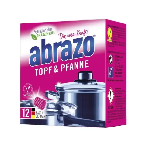 abrazo Topf- und Pfannenreinigungsschwamm 8 Stück