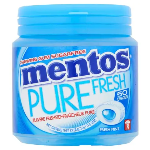 Mentos gum bottle Pure Fresh FreshMint 100g