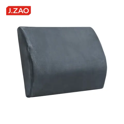 J.Zao Lumbar Pillow - Fitting Backrest - Memory Foam - Lumbar Support - Square Ergonomic Backrest Cushion - Car Office