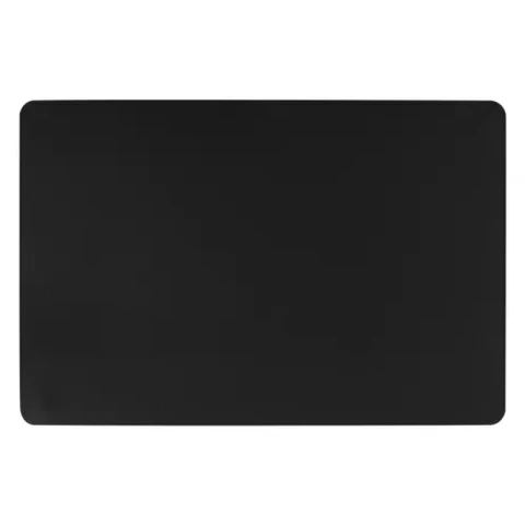 Black Leather-Effect Placemat 45x30cm