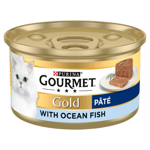 Gourmet Gold Cat Food Paté with Ocean Fish 85g