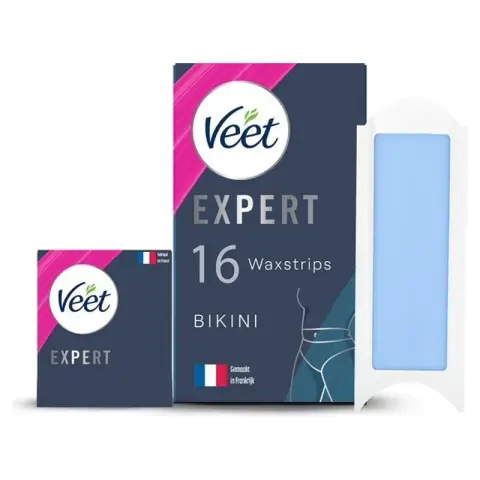 Veet Cold Wax Strips - Sensitive Bikini 16 pc.