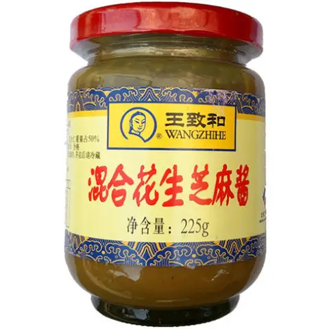 WZH Sesame Paste with Peanut Butter 225g 王致和混合花生芝麻酱225g