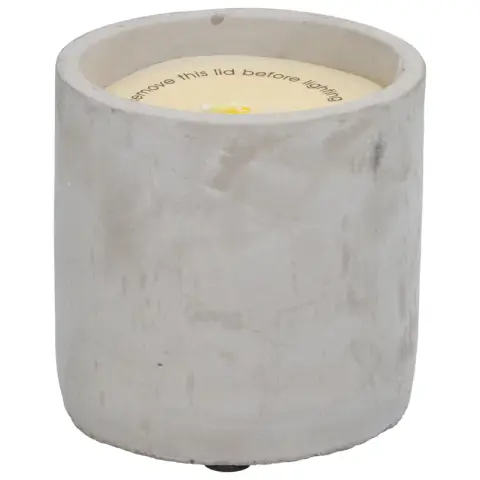 Kaars citronella pot ⌀10x10cm