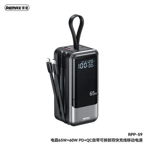REMAX Dinba Series 20000mAh Power Bank - Grey