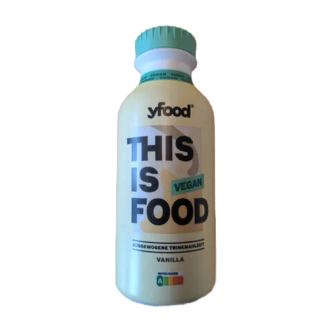 yfood Vegane Vanille Fertiggetränk 500ml(inkl. 0,25€ Pfand)