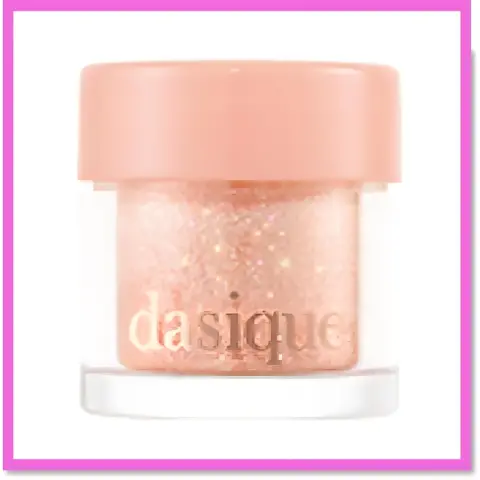 Dasique Poudre pailletée Starlit #09 Coral Sand
