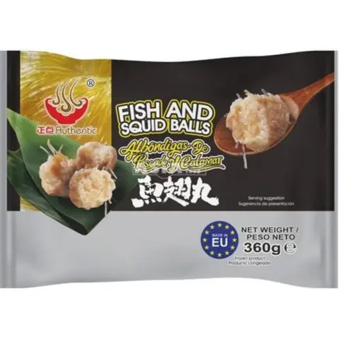 AUTHENTIC Boulettes de poisson et de calmars authentiques 360g