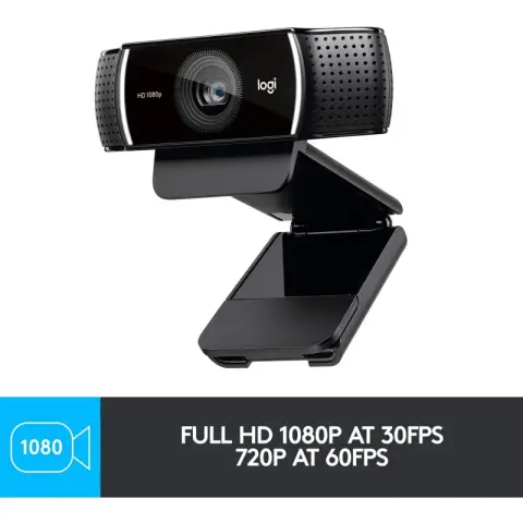 Logitech C922 Webcam - Black (HK)