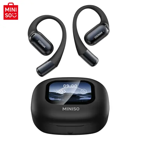 MINISO M93  Touch-Screen Open-Ear Wireless EarBuds - Black