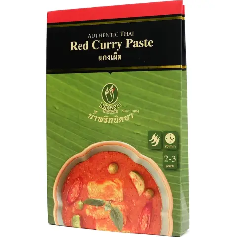 Nittaya Pâte de curry rouge Nittaya 50 g